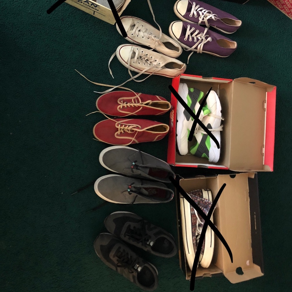 Free 9 shoes 1 per person PLEASE read description